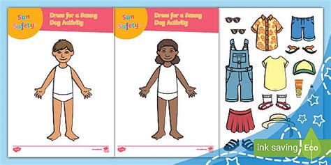 Dress for a Sunny Day: Summer Safety Awareness Activity