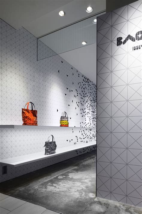 interactive interior facade at issey miyake shinjuku by moment design ...