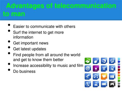 PPT - Man and Environment Telecommunications PowerPoint Presentation, free download - ID:2876128