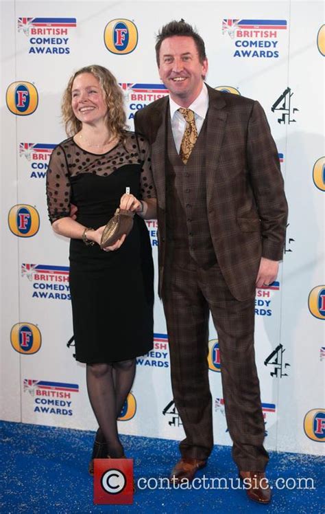 Lee Mack's Wife Tara - Lee Mack - The British Comedy Awards 2013 held ...