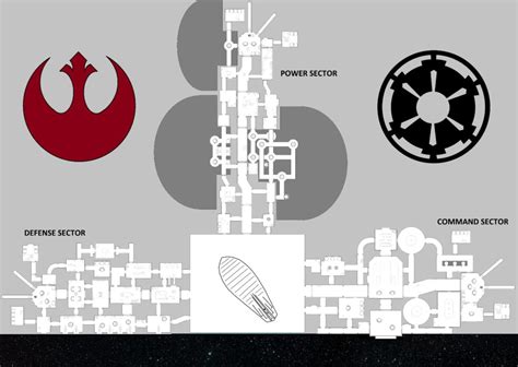 Here’s an awesome map of Battlefront’s Death Star interior – The Star Wars Game Outpost