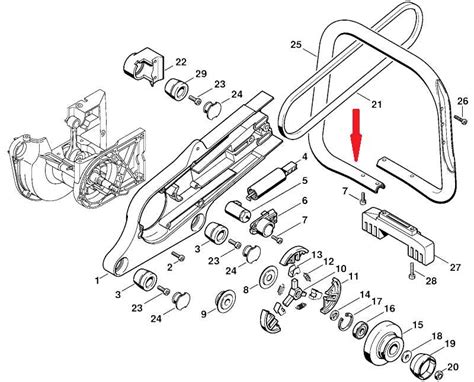 Exploring the Anatomy of Stihl 16 Chainsaw: A Visual Breakdown