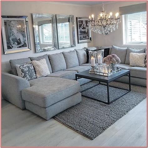 Living Room Ideas With Grey Corner Sofa | Bryont Blog