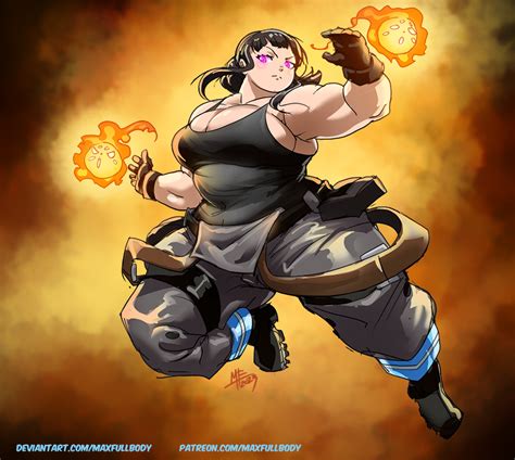 Fire Force: Maki Oze Max! by MaxFullbody on DeviantArt