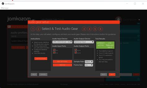 Setting Up the Behringer UMC204HD on Windows : JamKazam