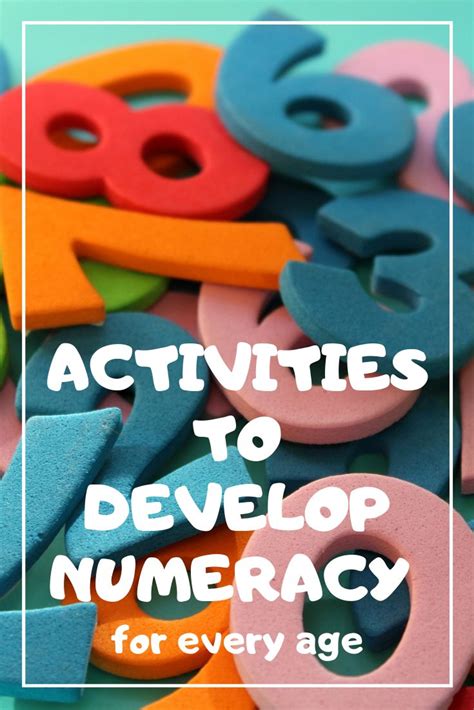 Numeracy Activities For Early Childhood