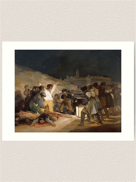 "Francisco Goya -The Third of May 1808" Art Print by artcenter | Redbubble