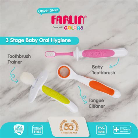 Jual Farlin 3 Stage Baby Oral Hygiene Set | Shopee Indonesia