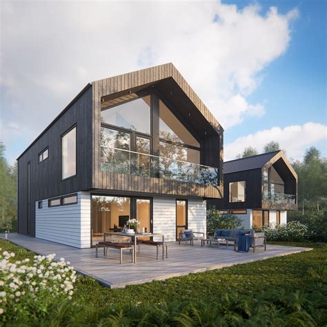 Contemporary Scandinavian houses :: Behance