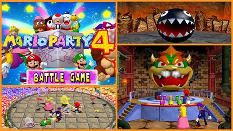 Mario Party 4. Battle Game. Mini-games for all! Вечеринка Марио 4! Мини-игры для всех. Игры ...