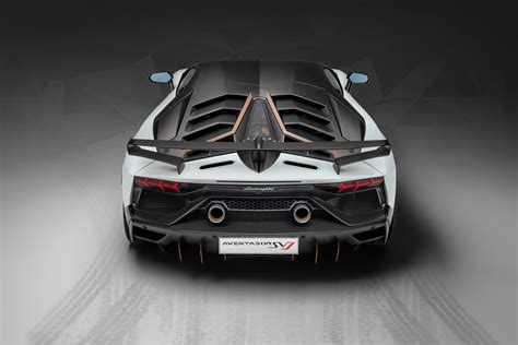 Lamborghini Aventador SVJ 63 2018 Rear View, HD Cars, 4k Wallpapers, Images, Backgrounds, Photos ...