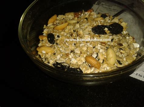 Homemade Muesli or Honey Nut Granola Recipe