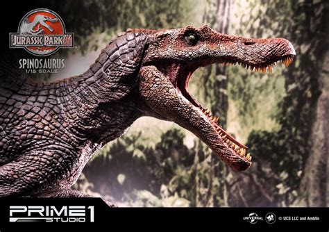 Jurassic Park 3 – Spinosaurus Statue by Prime 1 Studio | Jurassic park, Spinosaurus, Jurassic ...