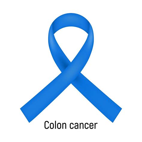 Cancer Ribbon. Colon cancer. Vector illustration. 22538579 Vector Art at Vecteezy