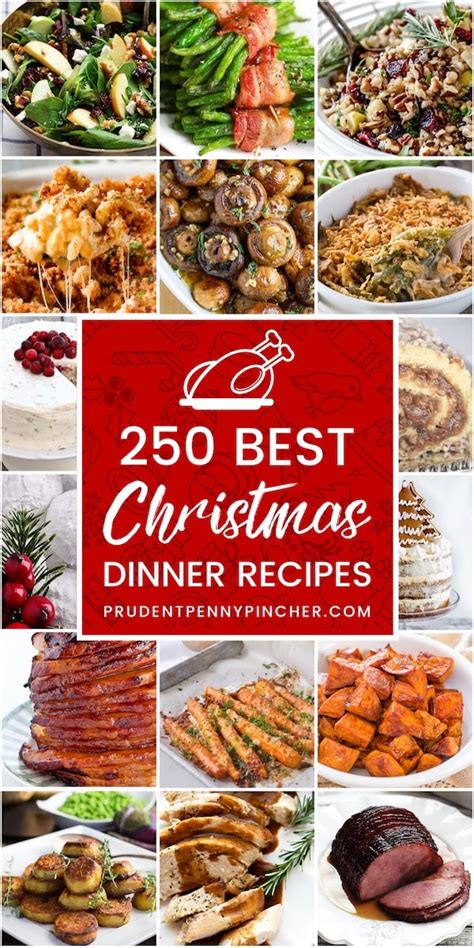 250 Best Christmas Dinner Ideas - Prudent Penny Pincher