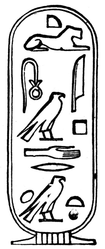 Hieroglyphics, Cartouche of Cleopatra | ClipArt ETC | Ancient egypt art, Ancient egypt projects ...