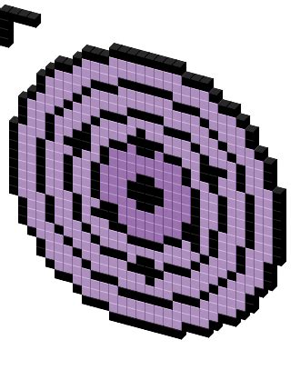 Rinnegan Pixel Art