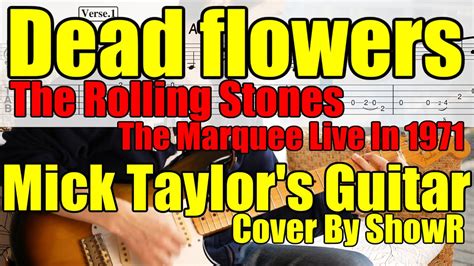 Dead flowers Mick Taylor's Guitar Cover with TAB perfectly (The Rolling ...