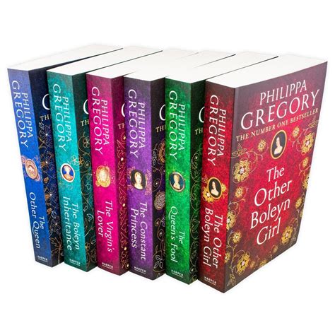 Philippa Gregory Tudor Court Novels 6 Books Set Collection Virgin's Lo ...