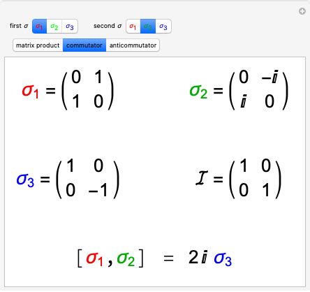 Everything about Gell-Mann Matrices (Part 2): Binary Operations - Wolfram Demonstrations Project