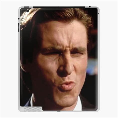 "Patrick Bateman Ooh Face Meme" iPad Case & Skin for Sale by neatcookie ...