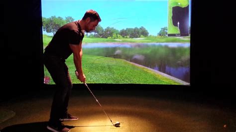 Trugolf Simulator in Action - Golf Training Part 2/2 - YouTube