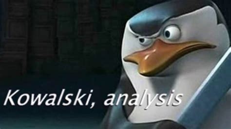 Kowalski analysis - YouTube