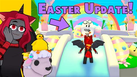 NEW Adopt Me EASTER UPDATE! Lamb Pet And Furniture! (Roblox) - YouTube