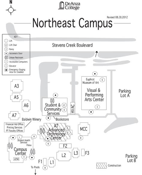 Deanza Campus Map | Zip Code Map