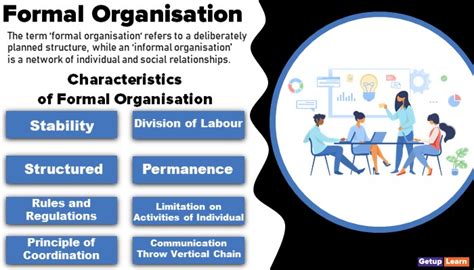 What is Formal Organisation? Definition, 9 Characteristics