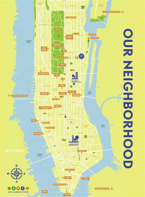 Map and Directions • About Us • Marymount Manhattan College