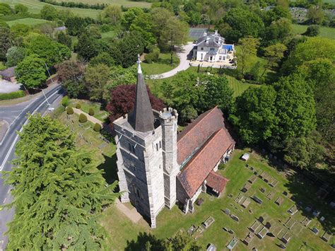 Wickford Church - Drone Photography