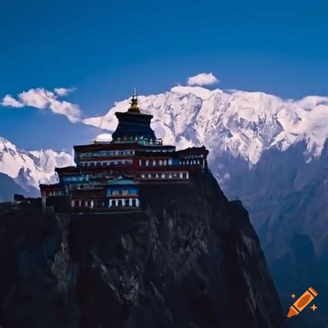 famous architecture of Sikkim on Craiyon