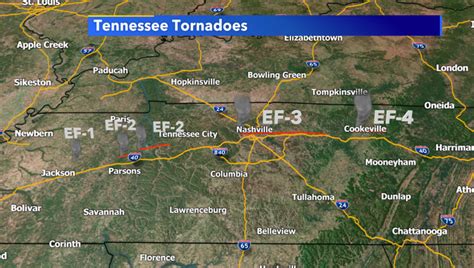 Deadly Tennessee tornadoes that hit Nashville and Cookeville rated EF-3 ...