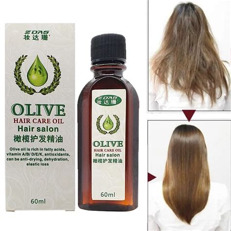 2bottles Olive oil Hair Multi functional Hair Care Moroccan Pure Argan Oil For Dry Hair Types ...