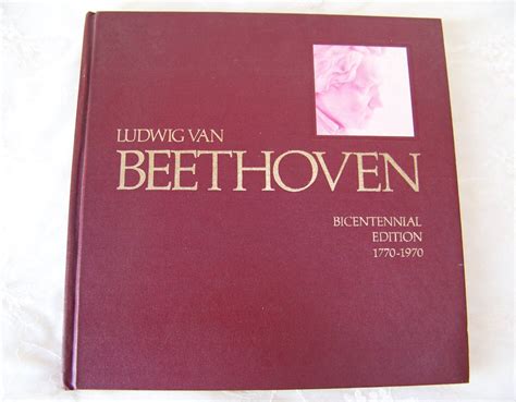 Vintage Ludwig Van Beethoven Book Bicentennial Edition