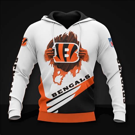 Cincinnati Bengals Hoodie cool graphic gift for men -Jack sport shop