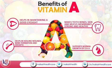 Benefits of Vitamin A | Benefits of vitamin a, Daily health tips, Vitamins