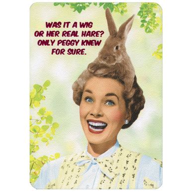 Real Hare Funny / Humorous Easter Card | PaperCards.com