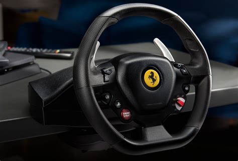 Thrustmaster T80 Ferrari 488 GTB Edition Racing Wheel for PlayStation 4 and Windows Black ...