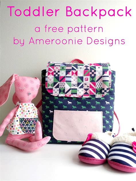 Free Sewing Tutorial: Toddler Backpack Pattern - The Polka Dot Chair