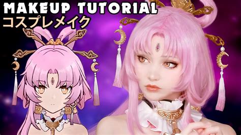 Fu Xuan Cosplay Makeup Tutorial Honkai: Star Rail ☆ - YouTube