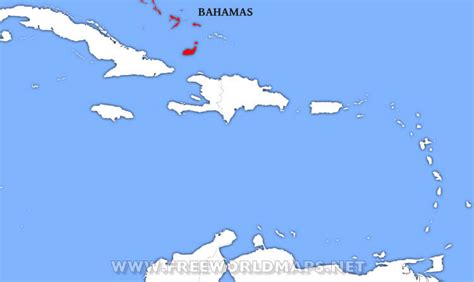 Where is Bahamas located on the World map?