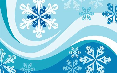 Winter, vector, background, wallpapers, cartoon, blue (#26503)