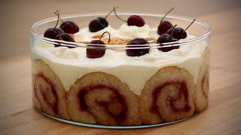 Mary Berry’s tipsy trifle | Recipe | Yummy! | Egg custard tart recipe, Custard, Great british ...