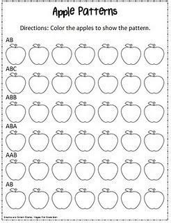 Apple patterns could also use music notes instead of letters...make ...