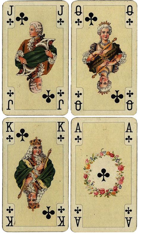 Vintage Playing Cards Designs