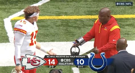 Video: Patrick Mahomes, Eric Bieniemy Have Heated Moment - The Spun