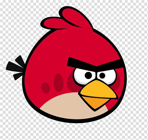 Angry Birds Red illustration transparent background PNG clipart | HiClipart