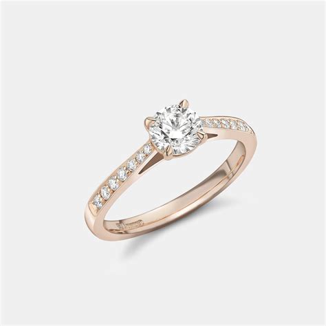 Rose Gold 0.70ct Solitaire Ring